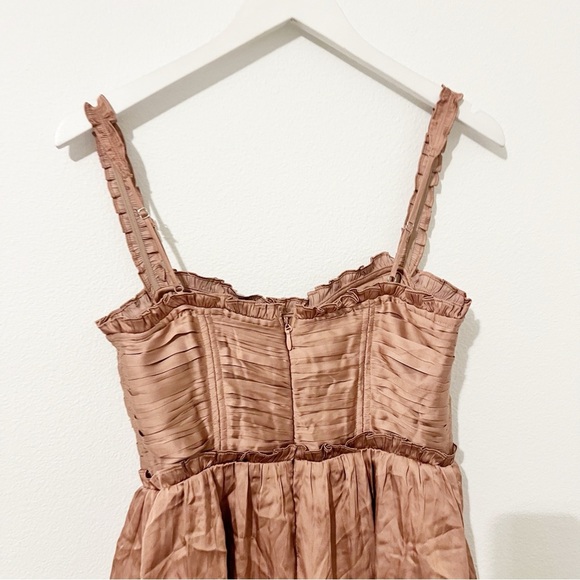 NEW ASTR THE LABEL Tempany Tiered Ruffle Maxi Dress Anthropologie Size Small - Picture 4 of 8